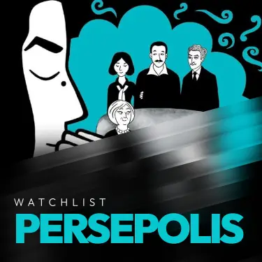 Persepolis - l'enfance face à la révolution en noir et blanc.